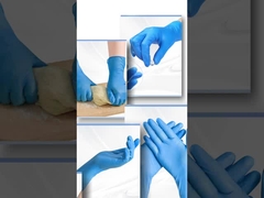 Hygienic Synthetic Nitrile Gloves 100pcs/ Box Heavy Duty Nitrile Gloves