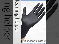 Disposable 9 Inch Blue Synthetic Nitrile Gloves Antistatic Medical Exam Gloves