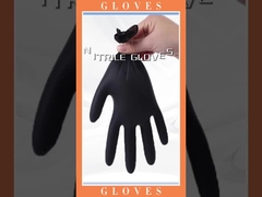 Oil Resistant Thick Disposable Latex Gloves For Industrial Janitorial