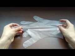 Transparent fingers disposable PVC gloves comfortable to touch more comfortable to use