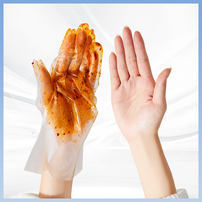 Non Toxic Disposable TPE Gloves For Safe And Easy Food Handling XL Size