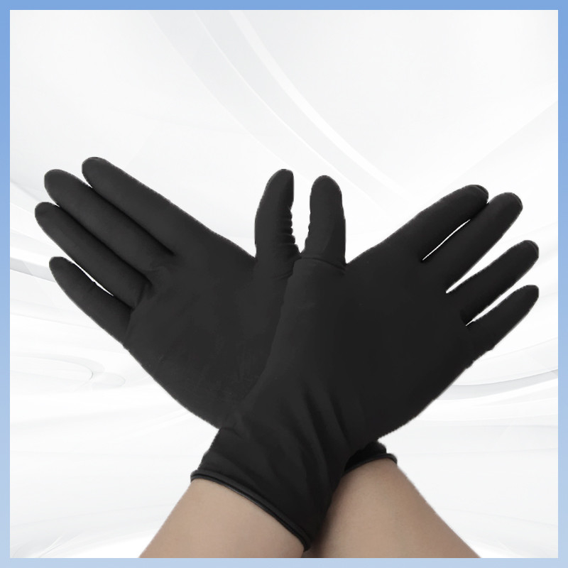 Non-Medical Powder-Free Latex Gloves Produced In China Disposable Latex Gloves For Food With Customizable Logo