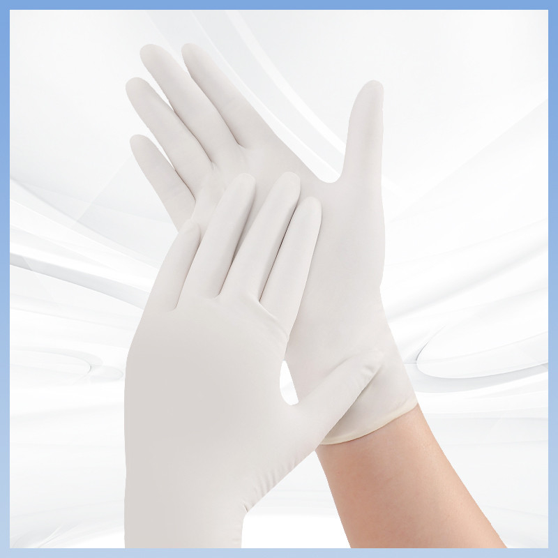 Customizable Logo White Essential For Any Workplace Disposable Latex Gloves For Optimal Protection