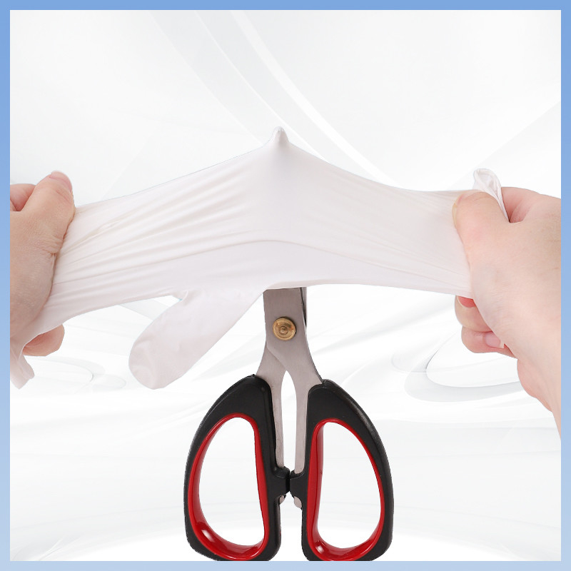Customizable Logo White Essential For Any Workplace Disposable Latex Gloves For Optimal Protection
