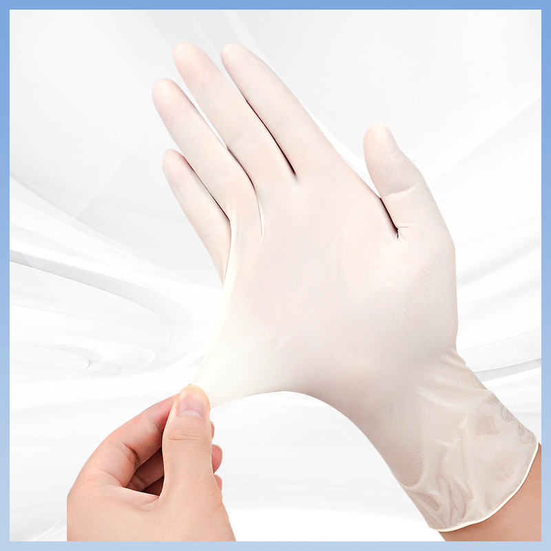 OEM White Latex Gloves Flexible And Durable: Disposable Latex Gloves For Extended Use And Protection