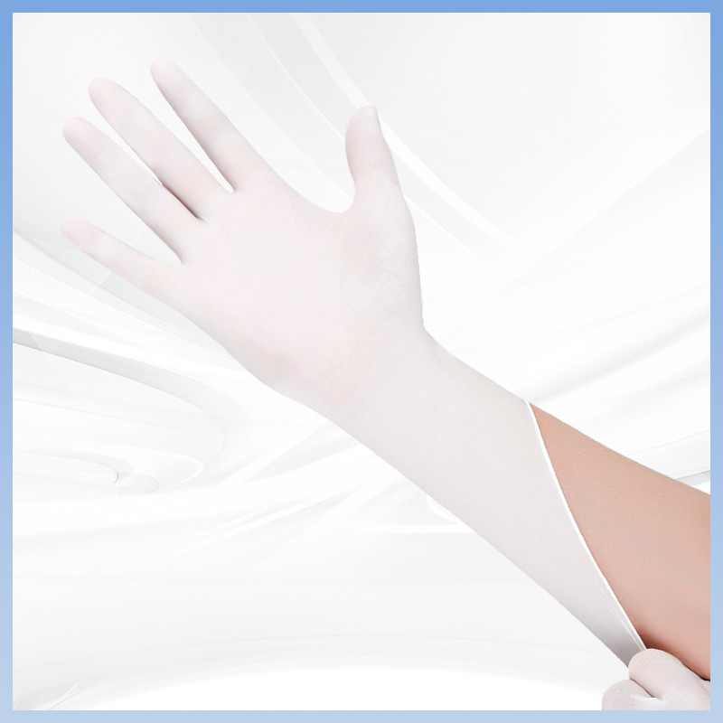 White Latex Gloves Hygienic Protection Disposable Latex Gloves For Clean Handling And Use